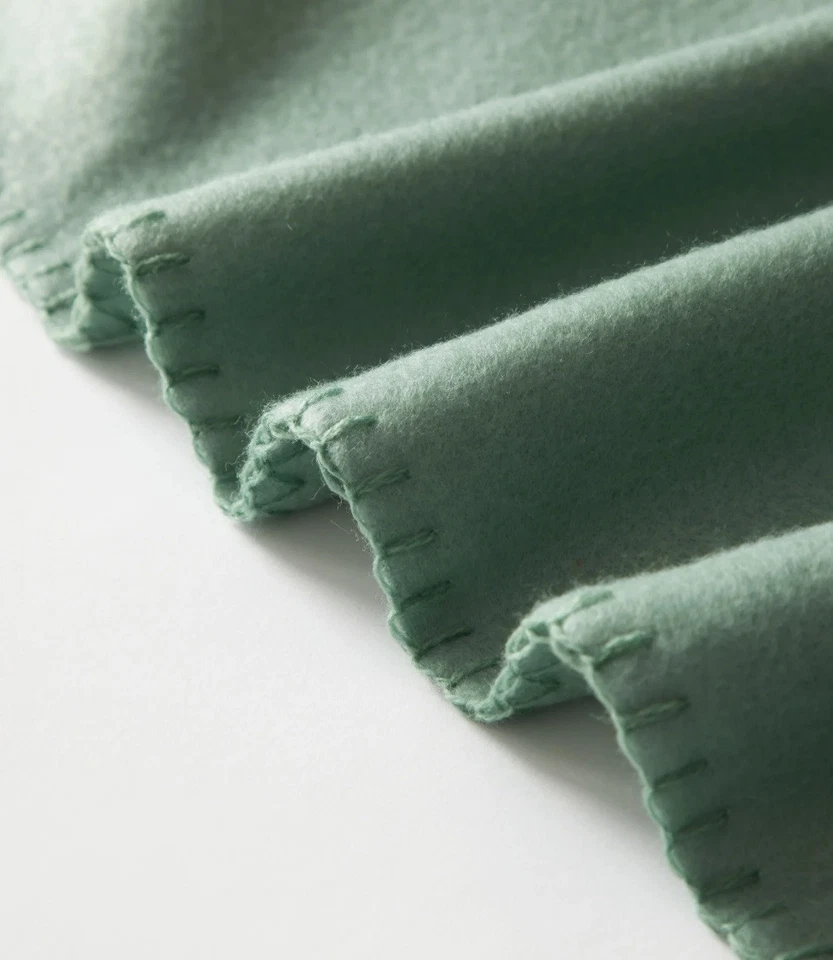 Tiro de vellón, 50X 60 pulgadas, FLANELA, SALVIA, ¡Nuevo! Mainstays Foto 4 de 4