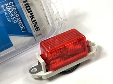 Hopkins B486R Trailer 1-5/8" Rectangular Ear-Mount Clearance Side Marker Light