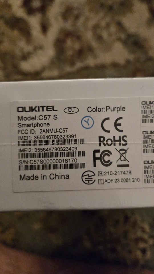OUKITEL Mobile Phones, C57S Android 14 Phones, 8GB(2+6) RAM 64GB ROM, 6.52" HD+ - Image 4 of 4