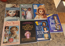 Blue Book Dolls  Values And Dolls And Values Antique To Modern  Lot of 7