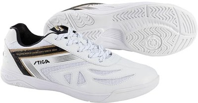 Stiga CN-III Shoes CS961137 White/Black Size 22.5 cm NEW