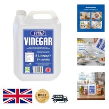 5L White Vinegar - Ideal for Pickling, Baking & Marinating Needs 2.28 per litre