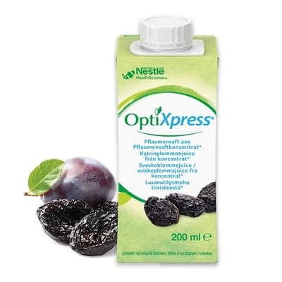 NESTLÉ HEALTH SCIENCE GMBH OptiXpress 100% pflanzlicher Pflaumensaft Verstopfung Vollegef. (44,50 EUR/l)