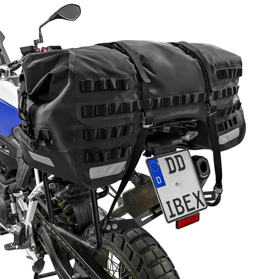 Motorrad Hecktasche 70 L - Wasserdichte Gepäcktasche mit Rollverschluss - Bild 2 von 4