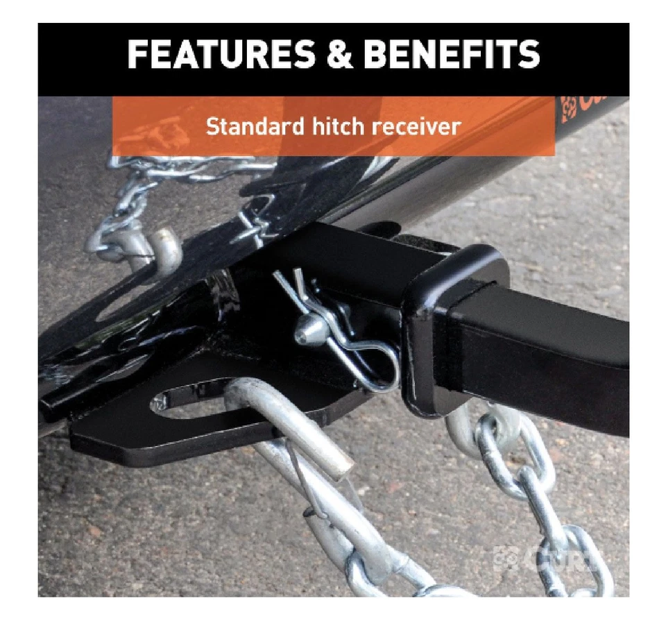 CURT CLASS 2 TRAILER HITCH 123333 FOR 2005-2009 PONTIAC G6 Foto 3 de 4