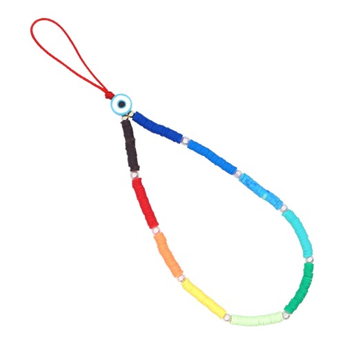 Handy Kette Armband Mit Handyanhänger Perlenbesetztes Handy-Schlüsselband - Zdjęcie 7 z 12
