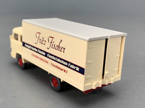 1/87 Wiking Magirus Box Truck Fritz Fisher HO2758 - Picture 3 of 7