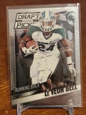 LEVEON BELL 2015 PRIZM DRAFT PICKS #67 MICHIGAN STATE SPARTANS NY JETS STEELERS