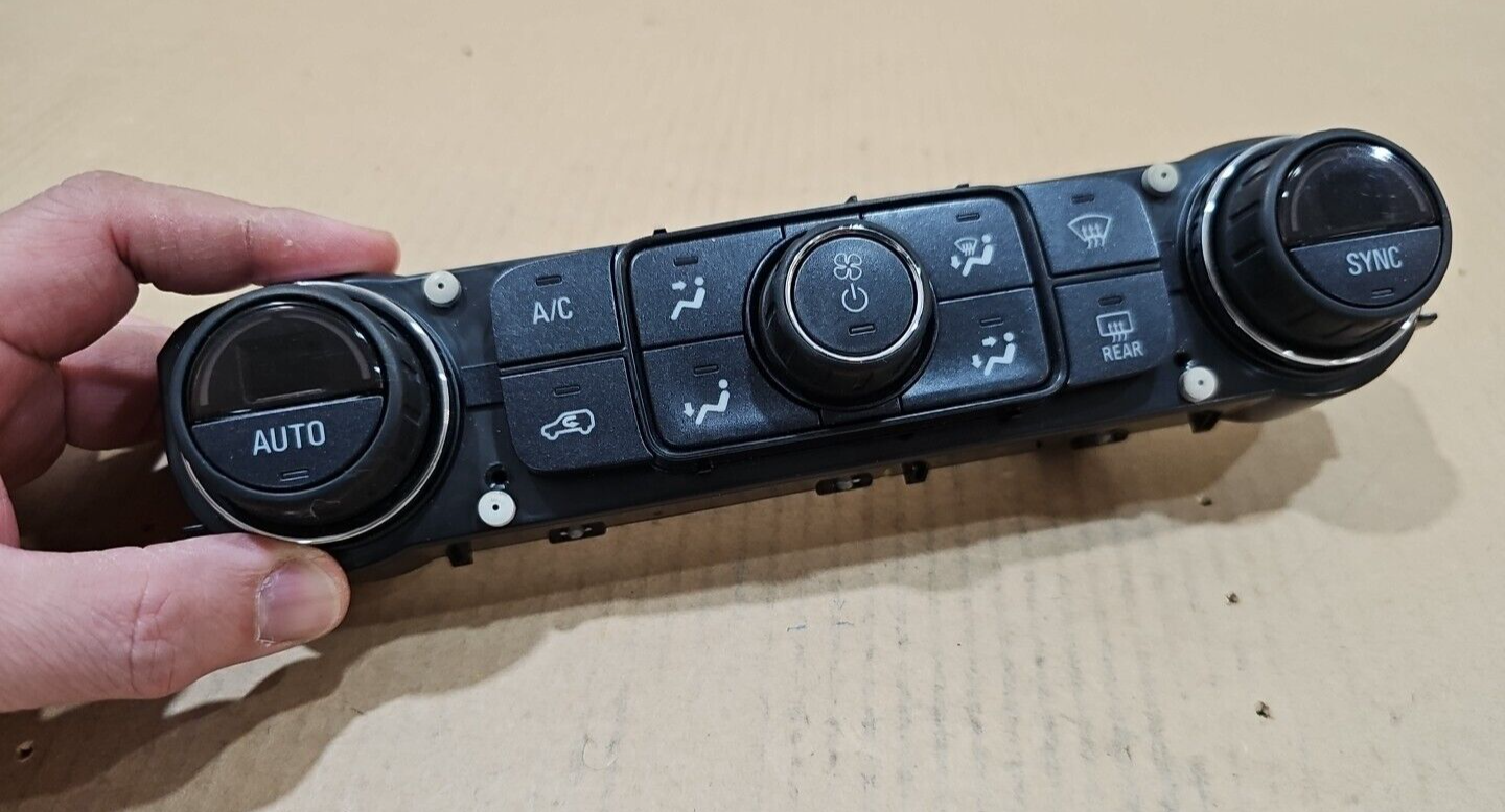 OEM HVAC Temp Control Panel for 17-19 GMC Sierra Silverado 1500 2500 3500 84258729