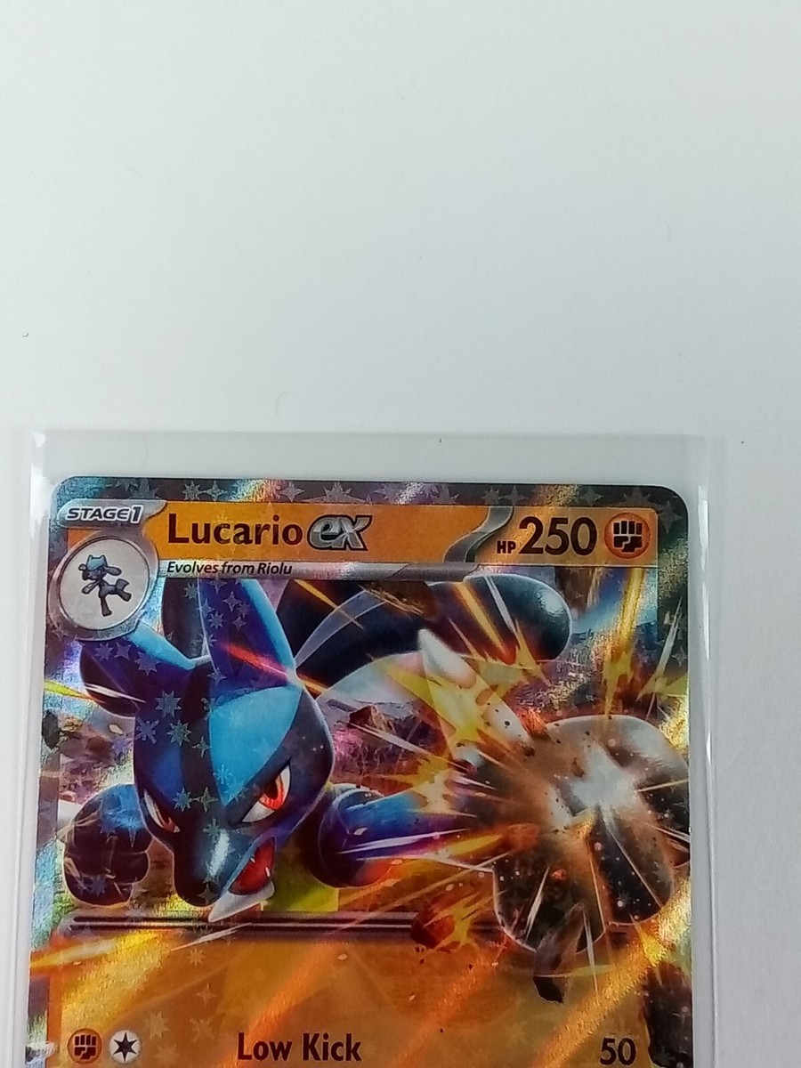 Lucario Ex 82/142 Stellar Crown Holo Rare Pokémon Card 2024 Lucario Ex 82/142 Stellar Crown Holo Rare Pokémon Card 2024