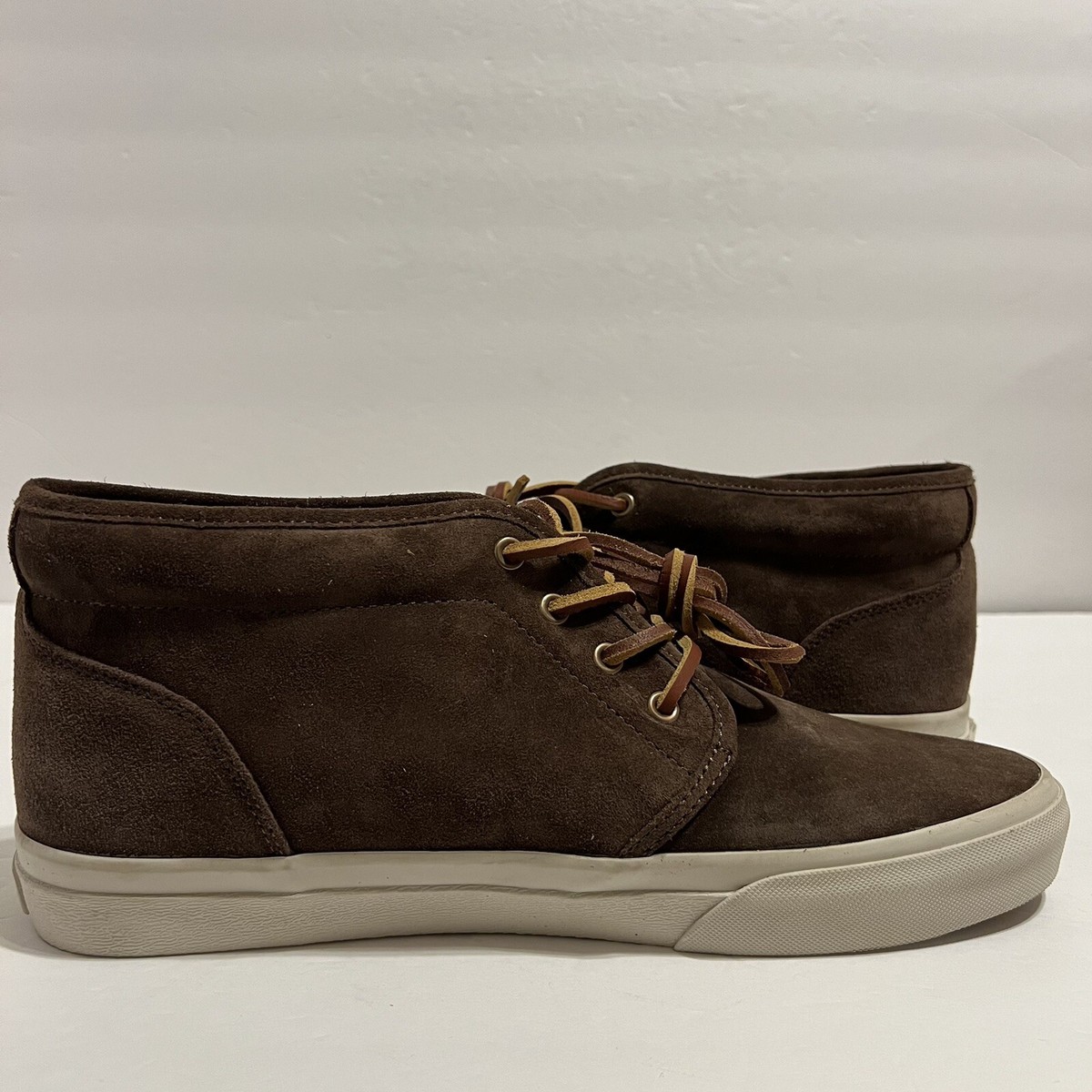 Polo Ralph Lauren Keaton Brown Suede Chukka Sneakers Men’s Size 9.5 New Polo Ralph Lauren Keaton Chkka Suede Casual Sneaker Shoe  main image 2