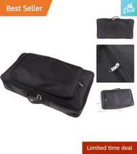 Durable Black Gig Bag Guitar Effects Pedal Board Carry Bag 23.6 x 13 x 4inch
