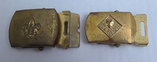 Vintage Boy Scouts of America Clothing: Cub - Boy Scouts Solid Brass Buckle Lot