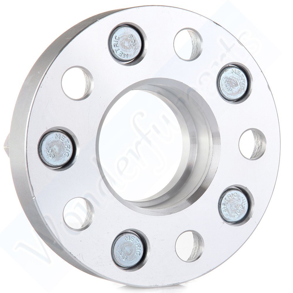 4P 25mm 5x4.5 Wheel Spacers 25mm 12x1.5 Studs For 20052017 For Hyundai