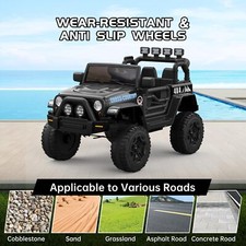 2-seat Kids Off-Road Vehicle Ride On Toys with Parent Remote Control Music LED