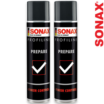 2x SONAX PROFILINE Paint Prepare Finish Control Entfetter Lackreiniger 400ml