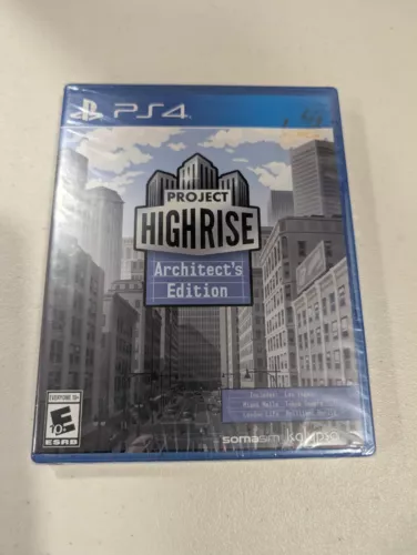 Project Highrise Architect's Edition PlayStation 4 PS4 Brand New Sealed