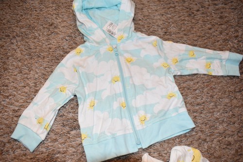9V NWT All Sizes The Children's Place Hoodie Jacket Pant Bodysuit Set - Picture 4 of 7