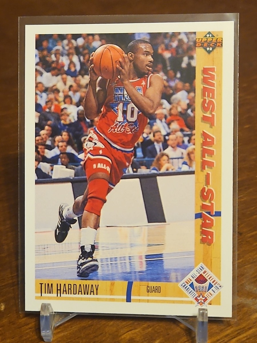 1991-92 Upper Deck Basketball Tim Hardaway All-Star #50 Golden