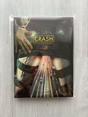 Crash Bluray DVD Modern Mediabook Limited Edition - David Cronenberg