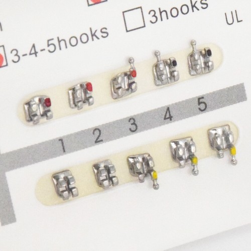 Dental Bracket Ultradünner Monoblock MIM Edgewise ROTH MBT 022 018 345 Haken - Bild 37 von 48