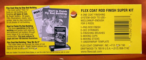 Flex Coat High Build Rod Wrapping Finish Kit 1oz to 32oz Kits - Picture 26 of 40