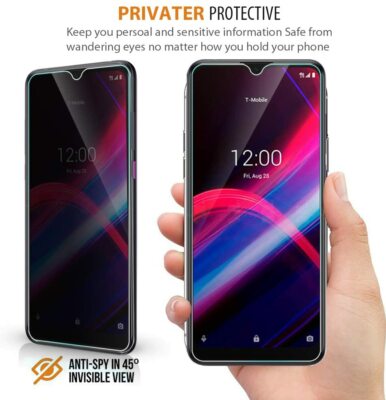 F Realme C3 5 C21 7 5G C12 C11 Anti-Spy Privacy Tempered Glass Screen Protector