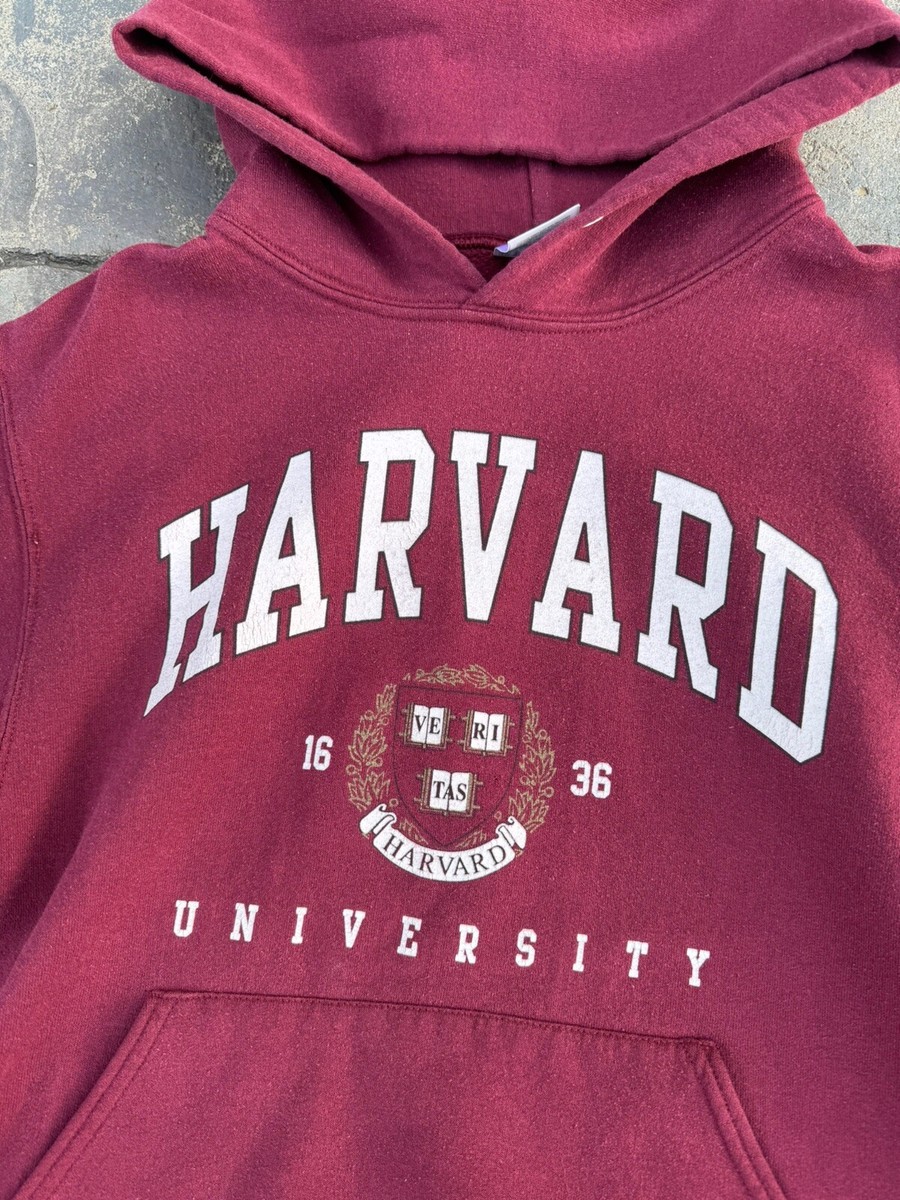 Vintage 00s Harvard University Pullover Hoodie Size Small