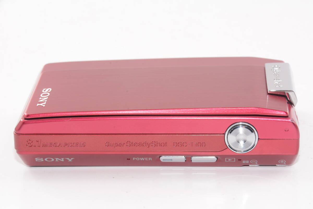 SONY Cyber-shot DSC-T100 レッド デジタルカメラ Sony DSC-T100 Cyber Shot Digital Camera Red 8.1MP Japanese