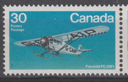 Canada 1980 #970a, 972a Bush Aircraft - MNH - Picture 3 of 7