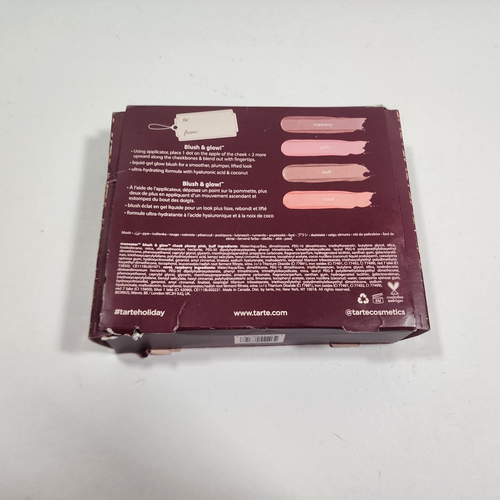 tarte Gift Wrapped Glow Maneater Cheek Plump 4-Pc Set 0.1 oz x4 - Picture 6 of 9