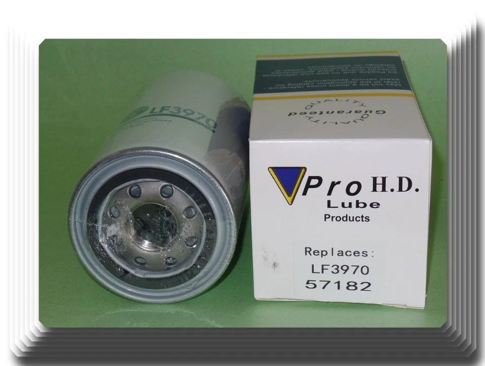Filtro de aceite giratorio motor V-PRO HD LF3970 se adapta a Ford F650 F750 Foto 2 de 4