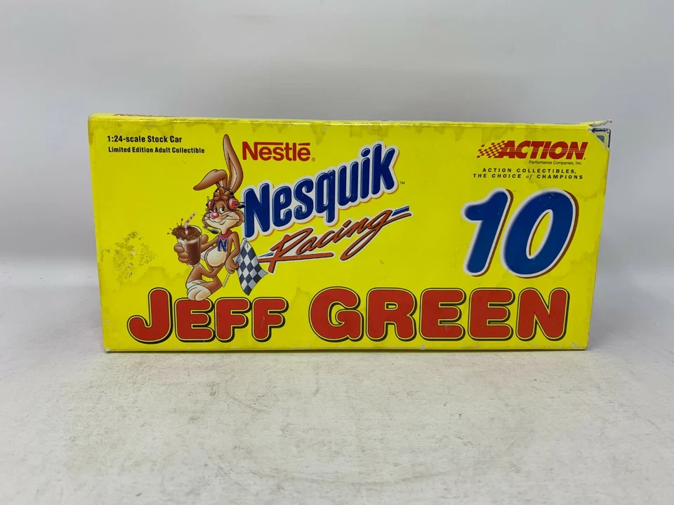 Acción Nascar #10 Jeff Green Nestlé Nesquik 2001 Ford Taurus diecast 1:24 Foto 3 de 4