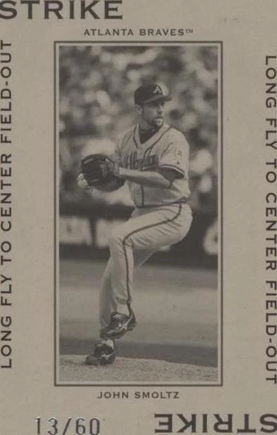 2005 Donruss Throwback Threads - John Smoltz #PG-53