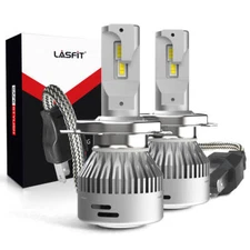 Lasfit H4 LED Headlight Bulb Conversion Kit Hi/Lo Beam for Honda Civic 1992-2003