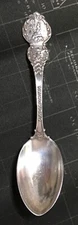 Vintage California 925 Sterling Souvenir Spoon Eureka MECHANICS STERLING CO.1896