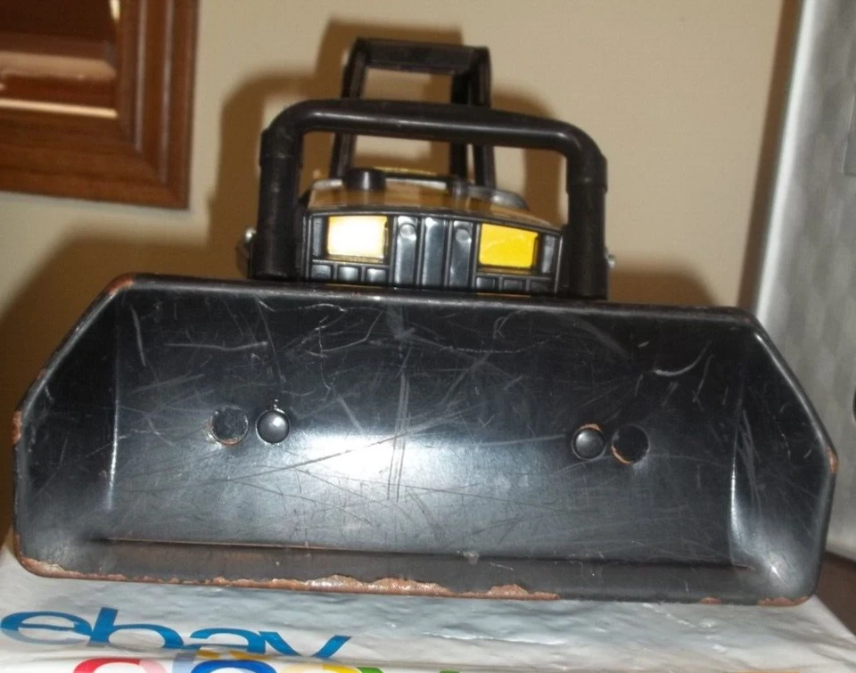 Quitanieves Tonka de colección de metal 12x7,5 pulgadas amarillo/negro #7540 hecho en ee. uu. Foto 2 de 3