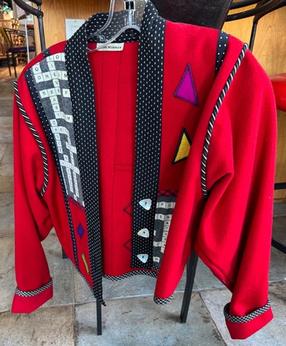 Wearable Art Lynn Murray Embellished Jacket