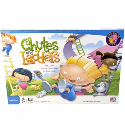 MILTON BRADLEY CHUTES AND LADDERS BOARD GAME Brand New, Sealed Children's Game