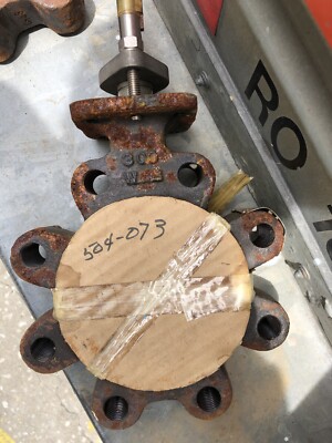 FLOWSEAL 3'' class 300 High Performance BUTTERFLY VALVE 33LA121TTGBOG SS disc LUG