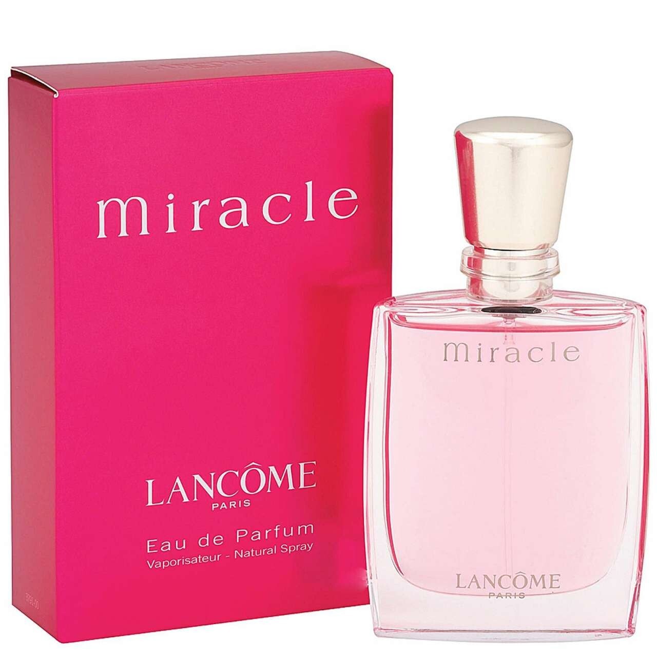 MIRACLE - EDP DONNA - 30ML DONNA 100% NATURAL SPRAY ORIGINALE CON CELLOPHANE