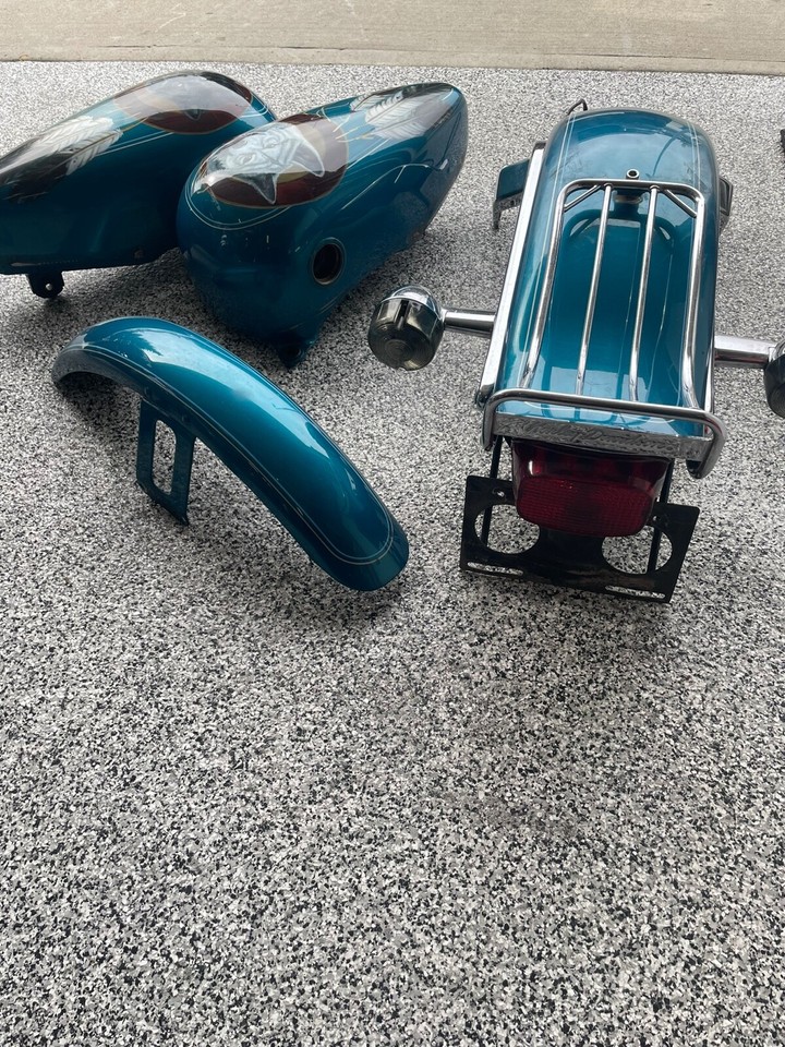 Harley Davidson Softail Gas Tank and Fenders Custom Paint eBay