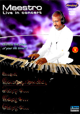 MAESTRO LIVE IN CONCERT Tamil Musik Konzert DVD - Standard Edition Versiegelt