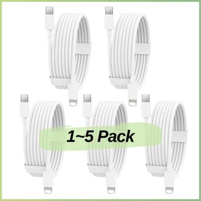 PD 20W Fast Charger USB-C Cable For iPhone 14 13 12 11 Pro Max SE XR 8 7 6 Plus