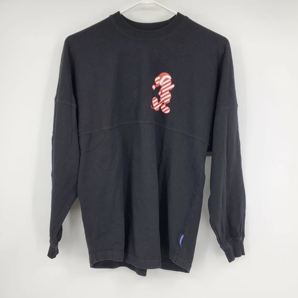Walt Disney World Candy Cane Christmas Mickey Mouse Holiday Spirit Jersey XS - Image 3 of 4
