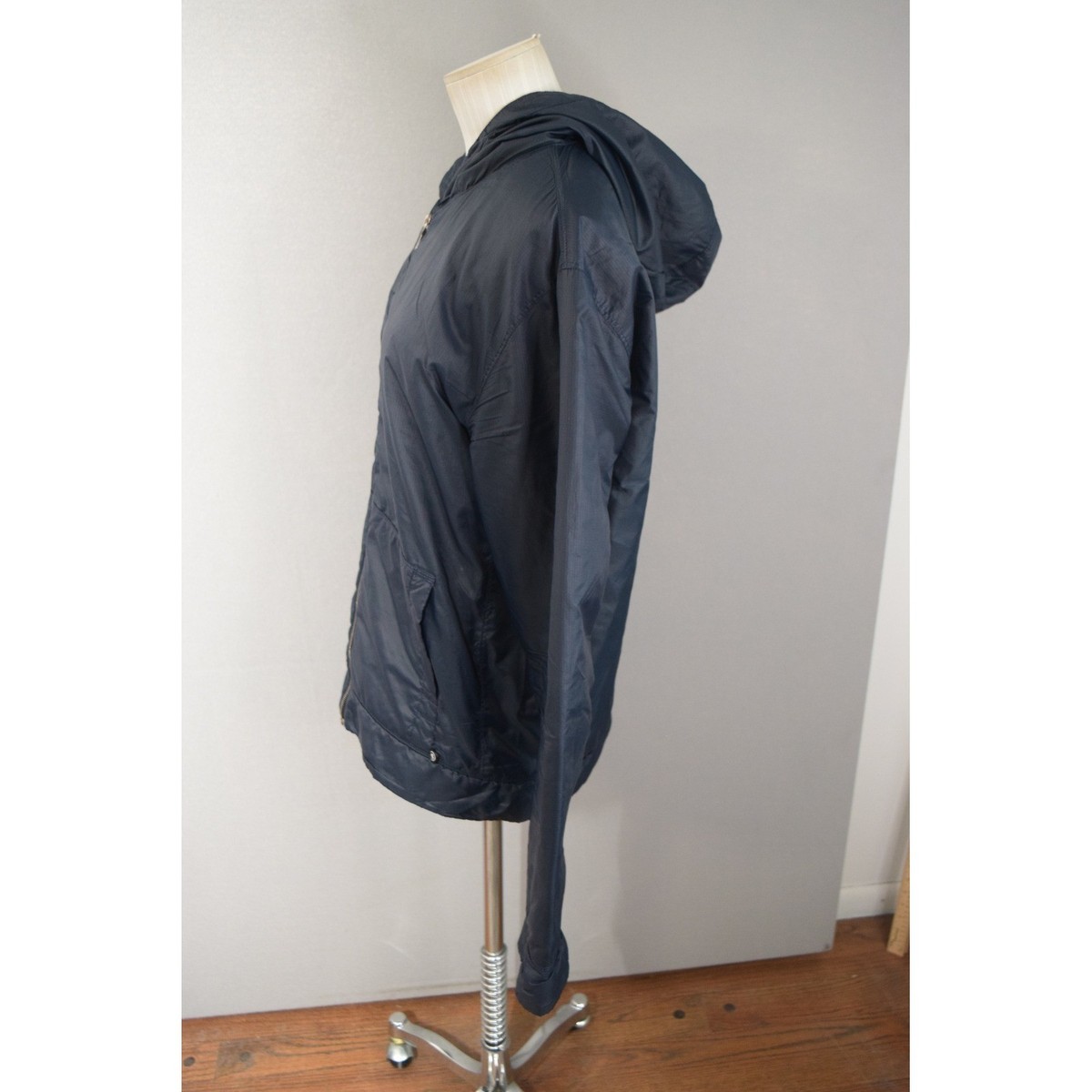 AETHER Eco Space Hoodie 1 Small Jacket Navy Blue Travel Casual | eBay