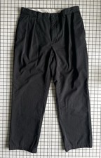 Polo Ralph Lauren Double Pleated Pants Men's Size 34x30 33x29 Black
