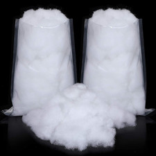 2 Pack Fake Snow Blanket Fluffy Cotton Fiber Snow for Christmas Crafts Decor