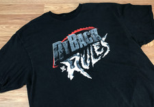 WWE Ryback Rules T-Shirt Black Short Sleeve Men's Size XXL Authentic