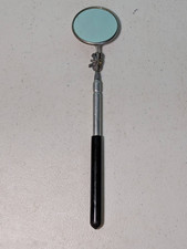 Vintage General Tools Round Telescoping Inspection Mirror Made In USA Part # 557